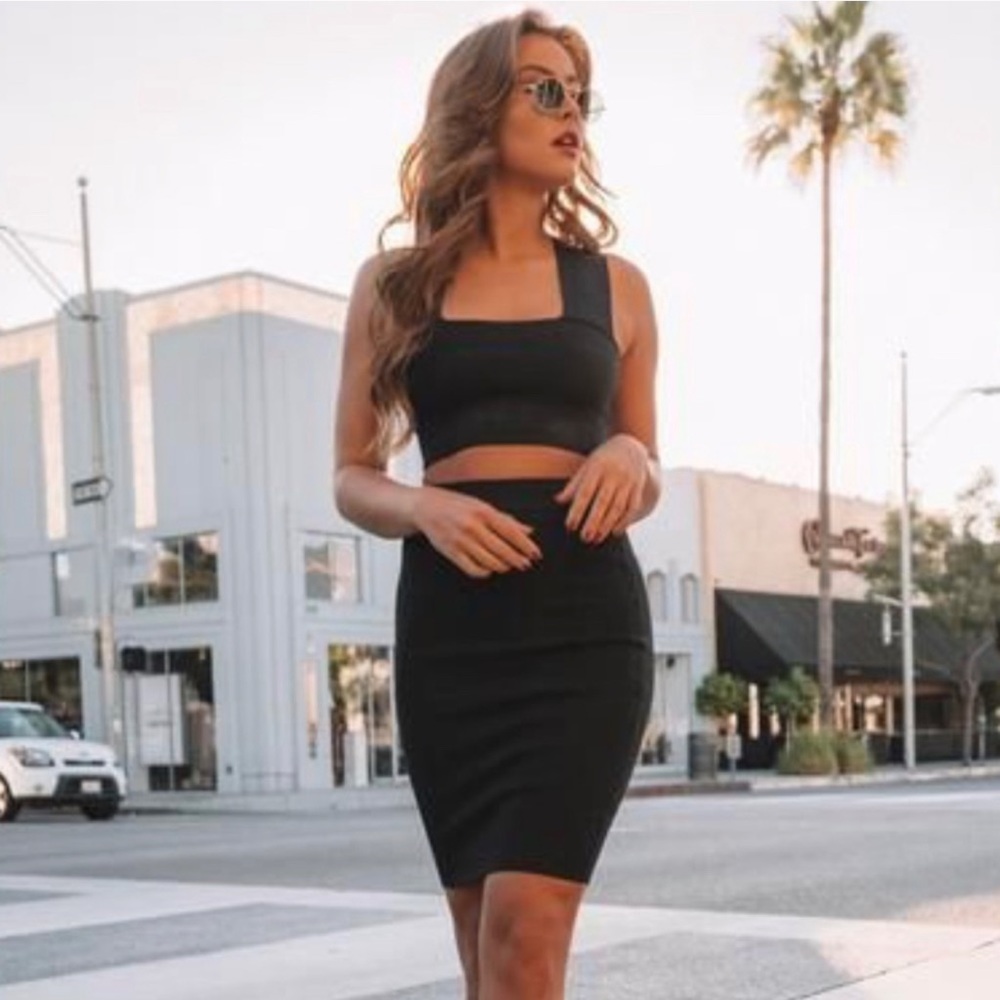 Vici dolls two Piece black set